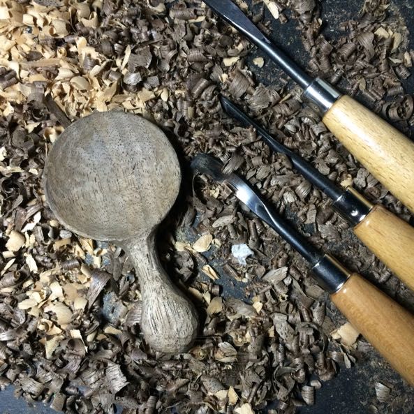 勺子 木艺教程 第4步