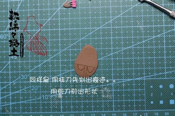 【软绵绵粘土】【LL制作】龙之谷DN蠢萌可爱弓手Q版部分过程 第19步