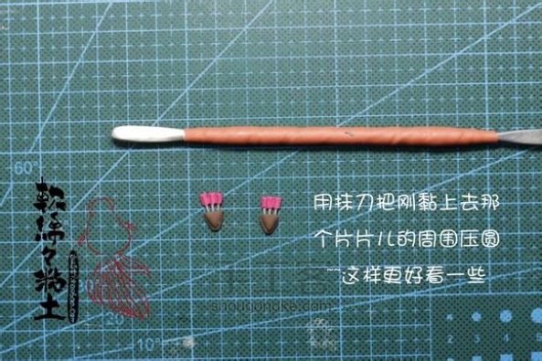 【软绵绵粘土】【LL制作】龙之谷DN蠢萌可爱弓手Q版部分过程 第21步