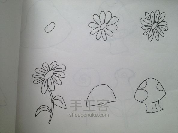 给儿子自制的简笔画小册子,希望他也喜欢画画------ 第9步