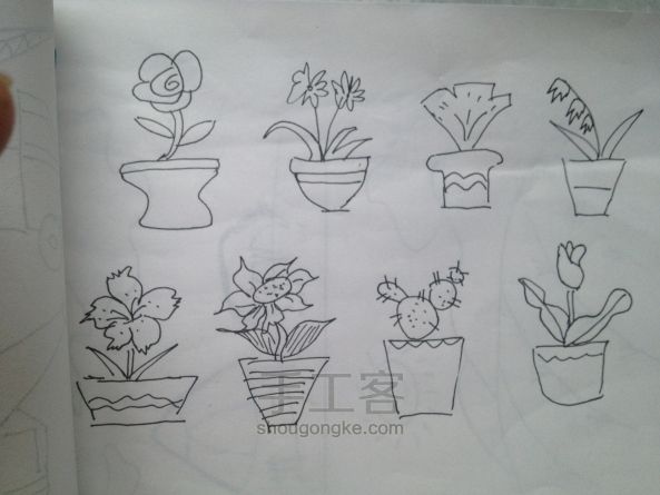 给儿子自制的简笔画小册子,希望他也喜欢画画------ 第15步