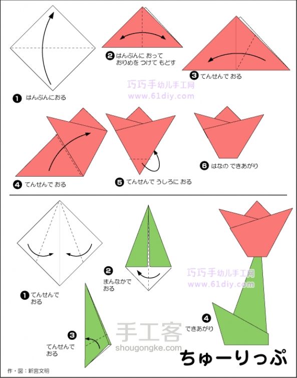 从网上收集的各种东西的折法哦！（1) 第7步