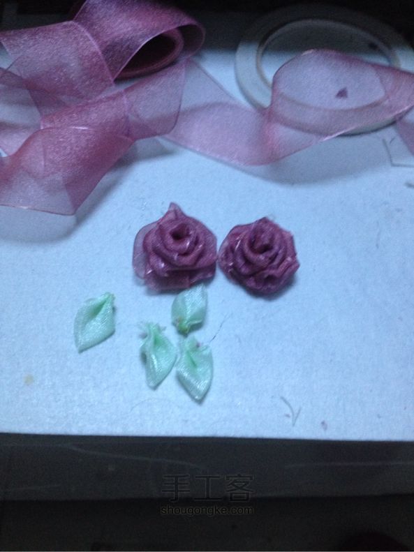 菱角手工发饰（素雅） 第1步