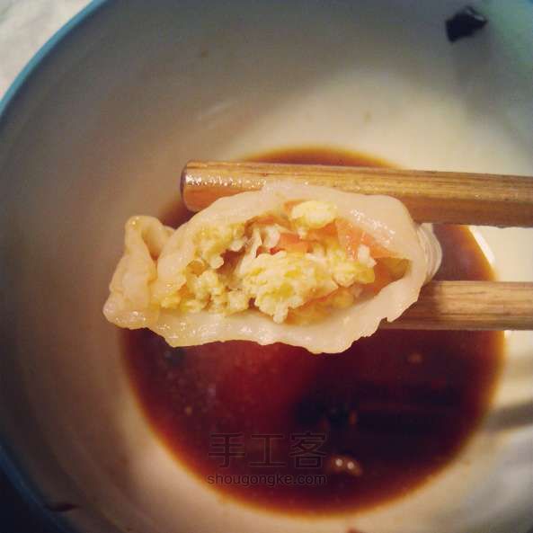 素食_鸡蛋水饺 第7步