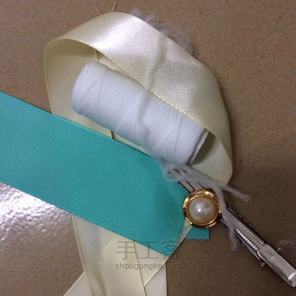 韩版发饰，觉得漂亮的请赞哈 第1步