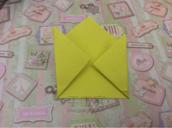 折纸教程—恶作剧之吻 第6步