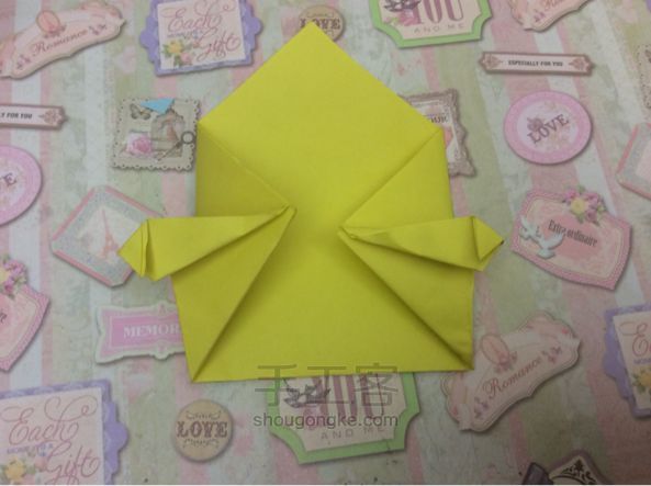 折纸教程—恶作剧之吻 第10步
