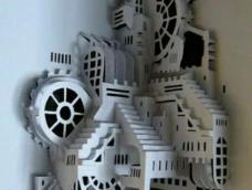 纸雕机械城堡