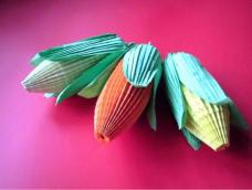 折纸玉米