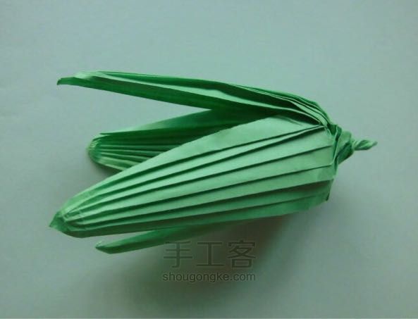 玉米折纸制作教程【转载】 第16步