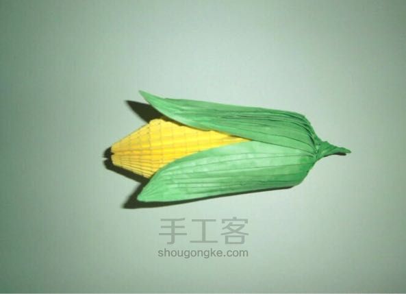 玉米折纸制作教程【转载】 第19步