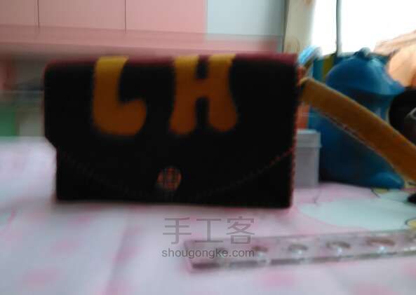 教你加厚不织布手提包。不织布教程 第13步
