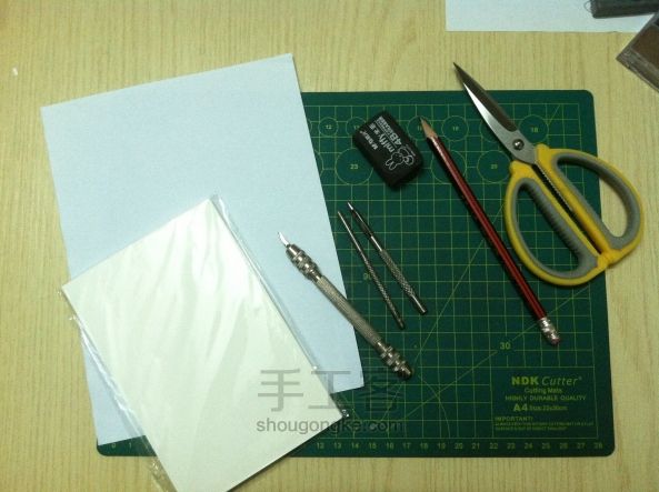 【手工客•微课堂018】弹纸间的艺术创造-纸雕蝴蝶（报名贴） 第8步