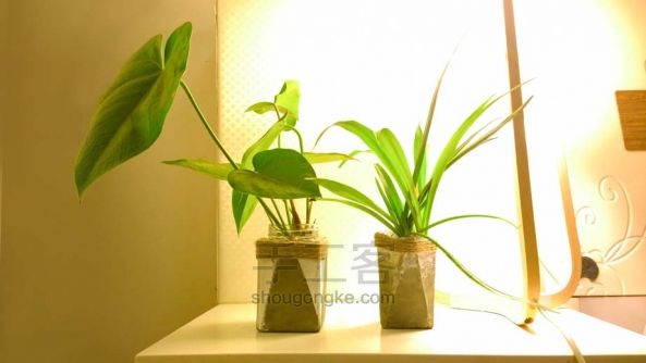 水泥花盆手工制作教程 第10步