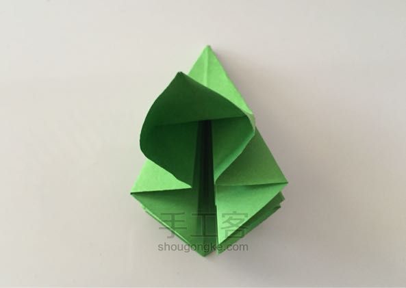 花萼折纸制作教程 第7步