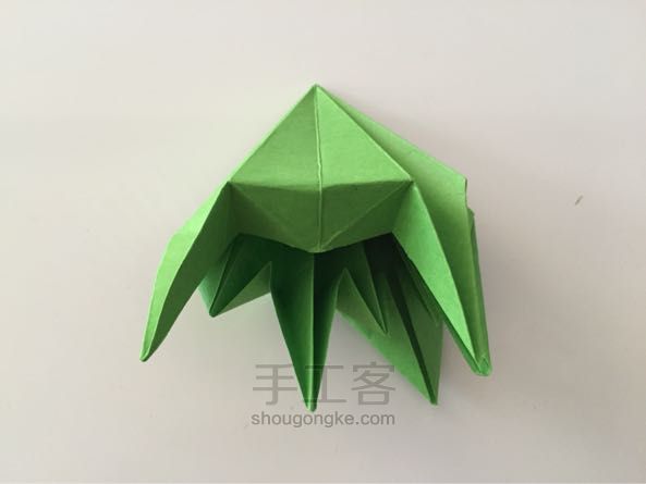 花萼折纸制作教程 第11步