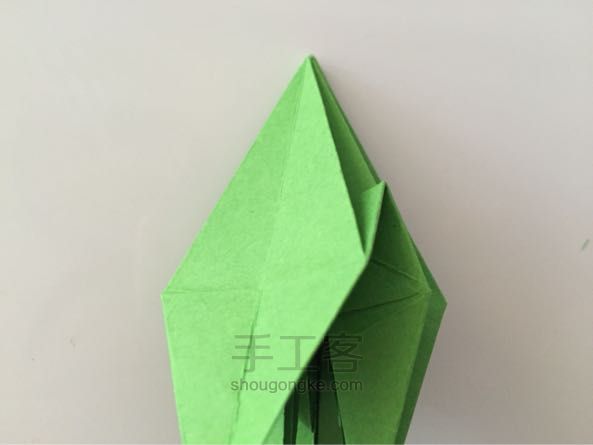 花萼折纸制作教程 第13步