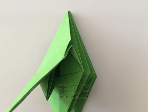 花萼折纸制作教程 第14步