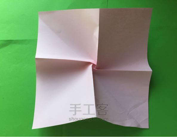 佐藤二重螺旋玫瑰折纸制作教程 第13步
