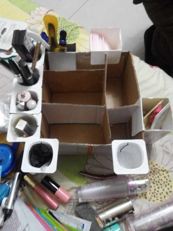 简易化妆盒制作教程 第3步