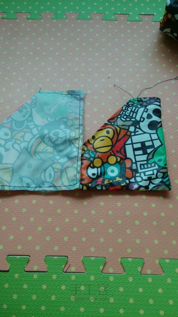 羽绒服诞生记 手工教程 第15步