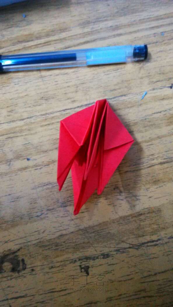 花束折纸教程（二） 第7步