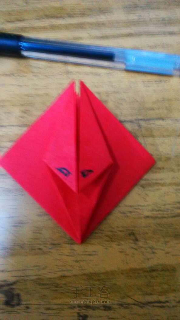 花束折纸教程（二） 第5步