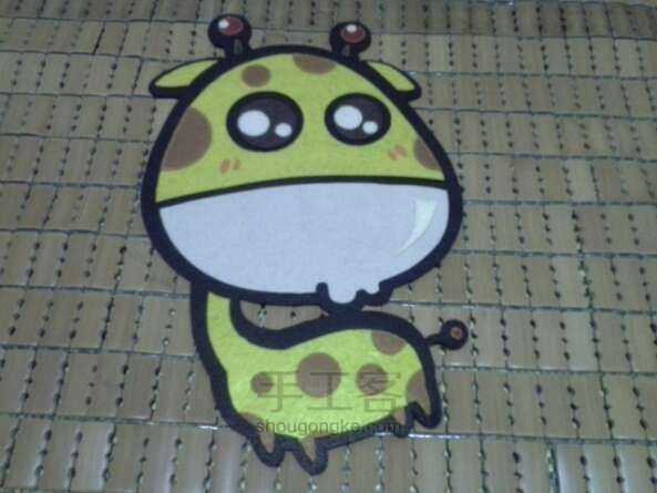 长颈鹿小背包制作教程 第2步