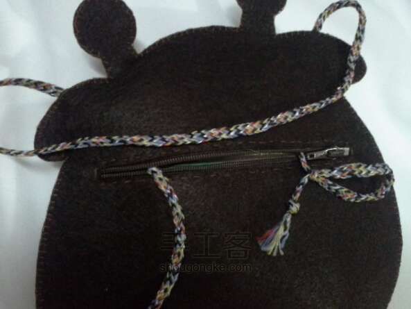 长颈鹿小背包制作教程 第3步