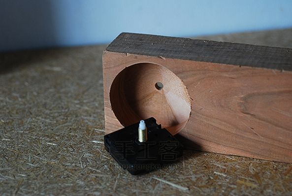 易乐木艺DIY木工创意座钟教程 第6步