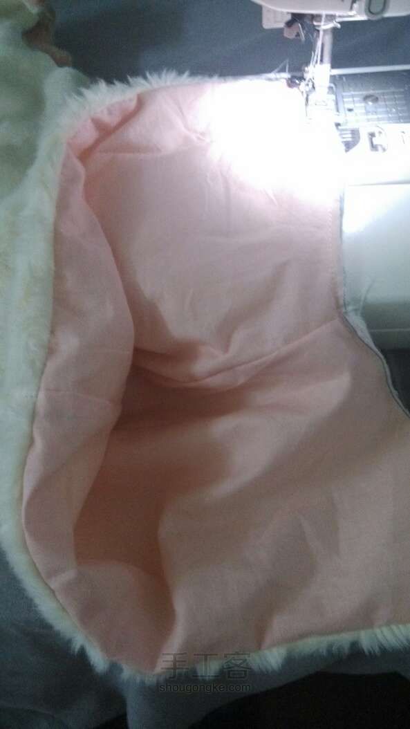 Diy女宝宝的公主风背心 第5步