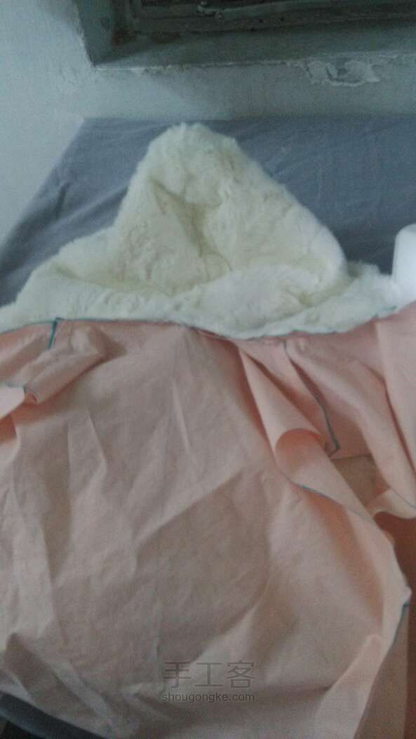 Diy女宝宝的公主风背心 第7步