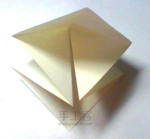 小盒子折纸教程 第3步