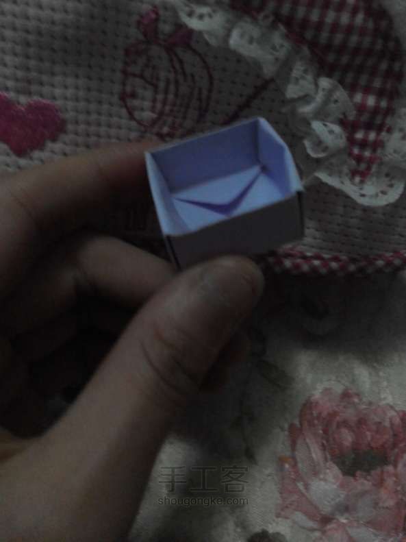 超简单垃圾桶折纸教程 第14步