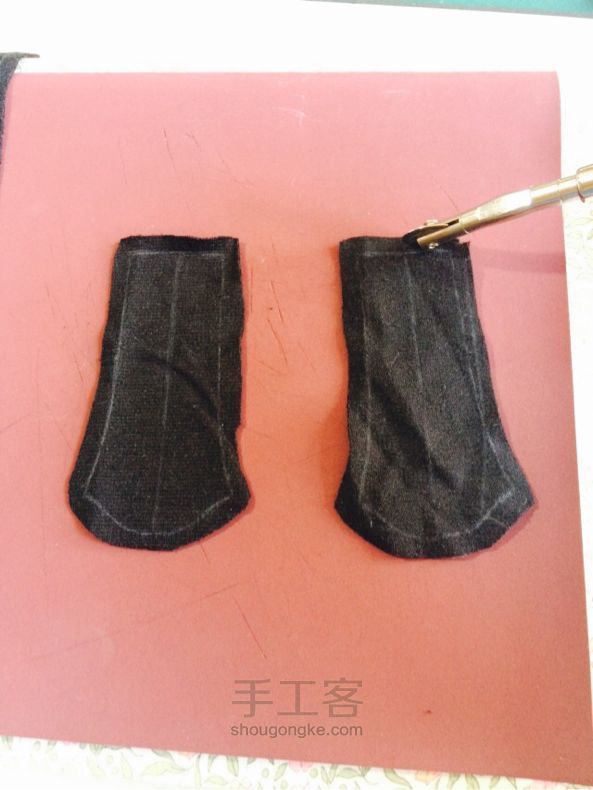 BJD之momoko的小上衣（娃衣）手工制作教程 第12步