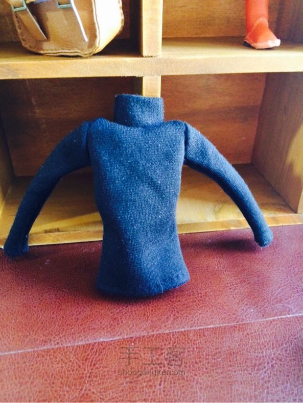BJD之momoko的小上衣（娃衣）手工制作教程 第26步