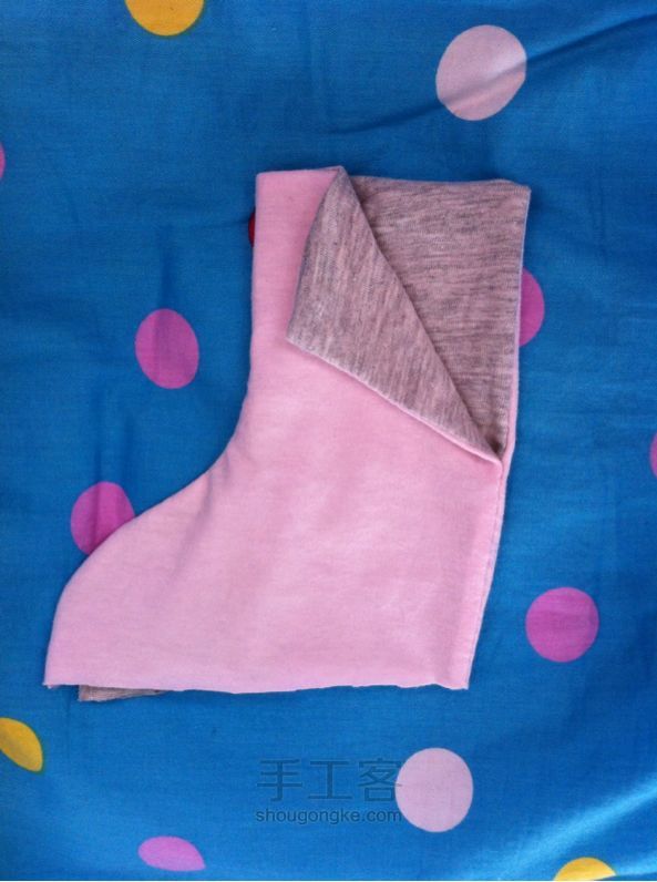 婴儿棉鞋制作教程 第1步