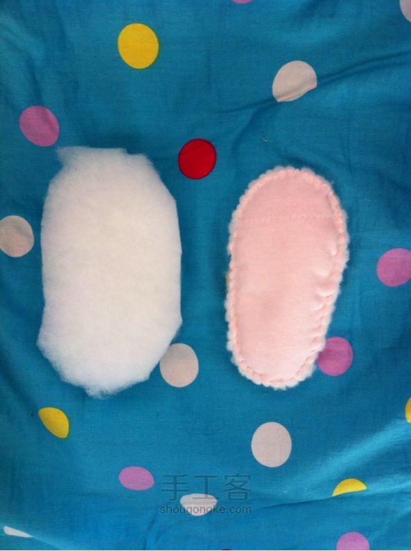 婴儿棉鞋制作教程 第2步
