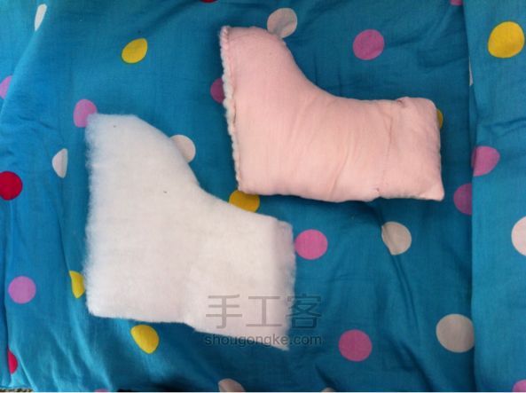 婴儿棉鞋制作教程 第3步