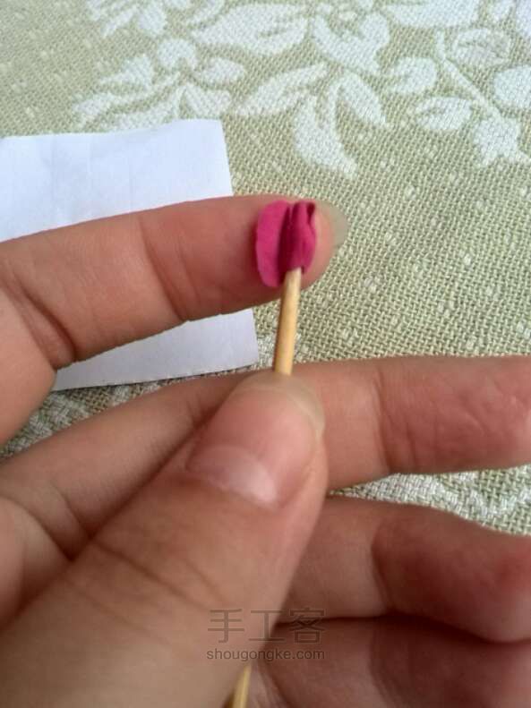 简单玫瑰花 第12步
