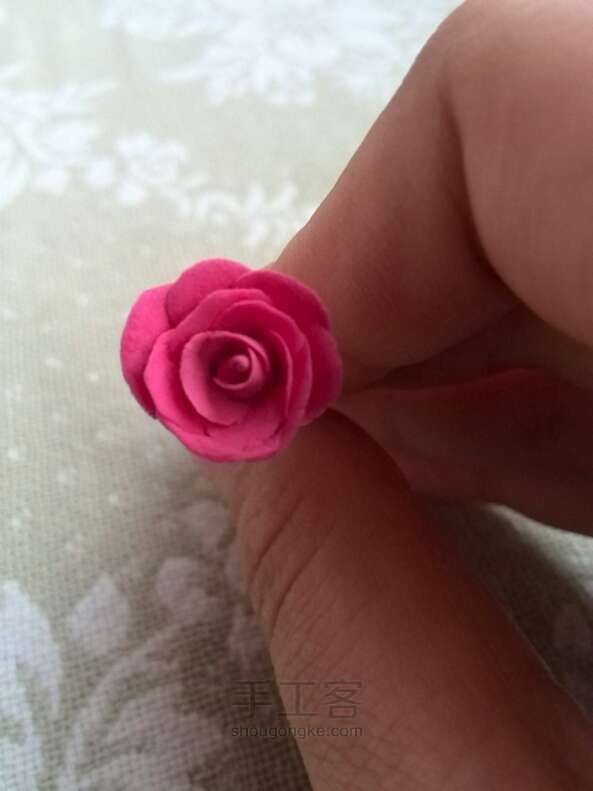简单玫瑰花 第13步