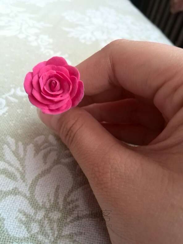 简单玫瑰花 第14步