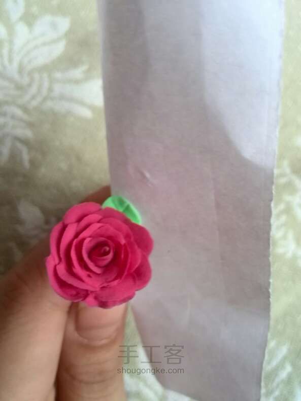 简单玫瑰花 第20步