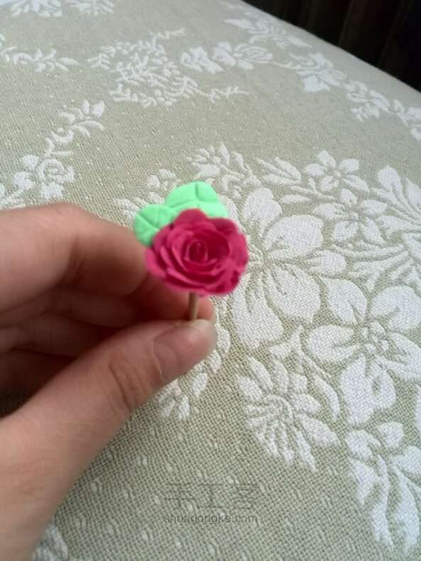简单玫瑰花 第22步
