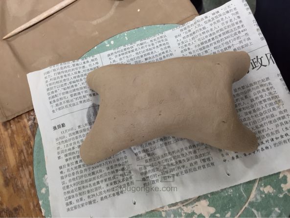 陶艺小动物制作教程 第5步