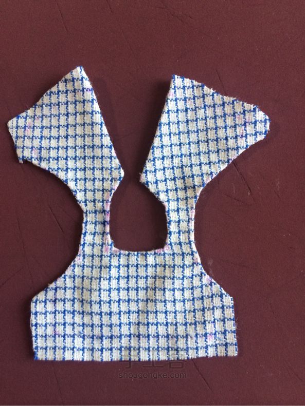 momoko桃子姑娘的无袖裙 （6分娃适用）手工制作教程 第11步