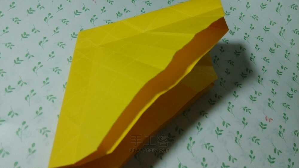 玫瑰花~(≧▽≦)/~折纸教程 第12步