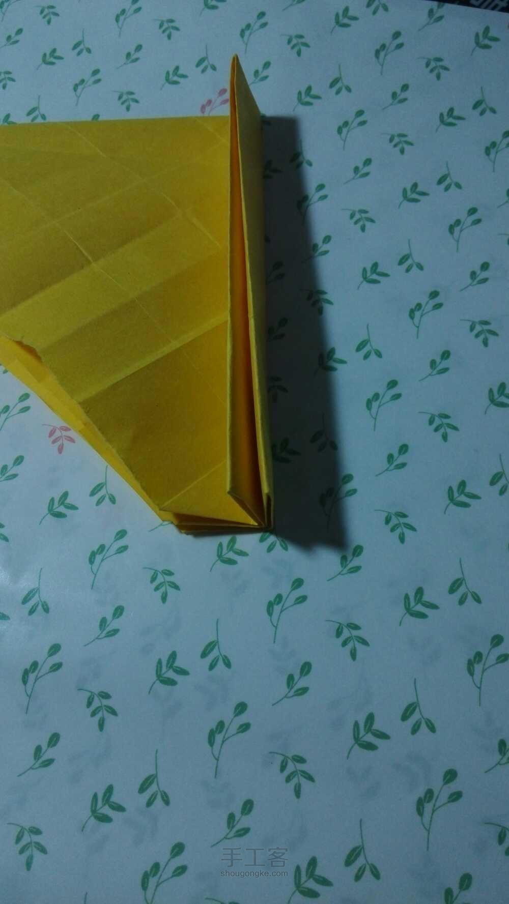玫瑰花~(≧▽≦)/~折纸教程 第13步