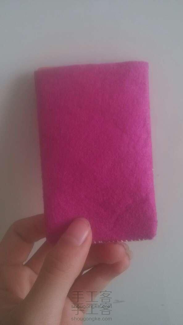 不织布卡包制作