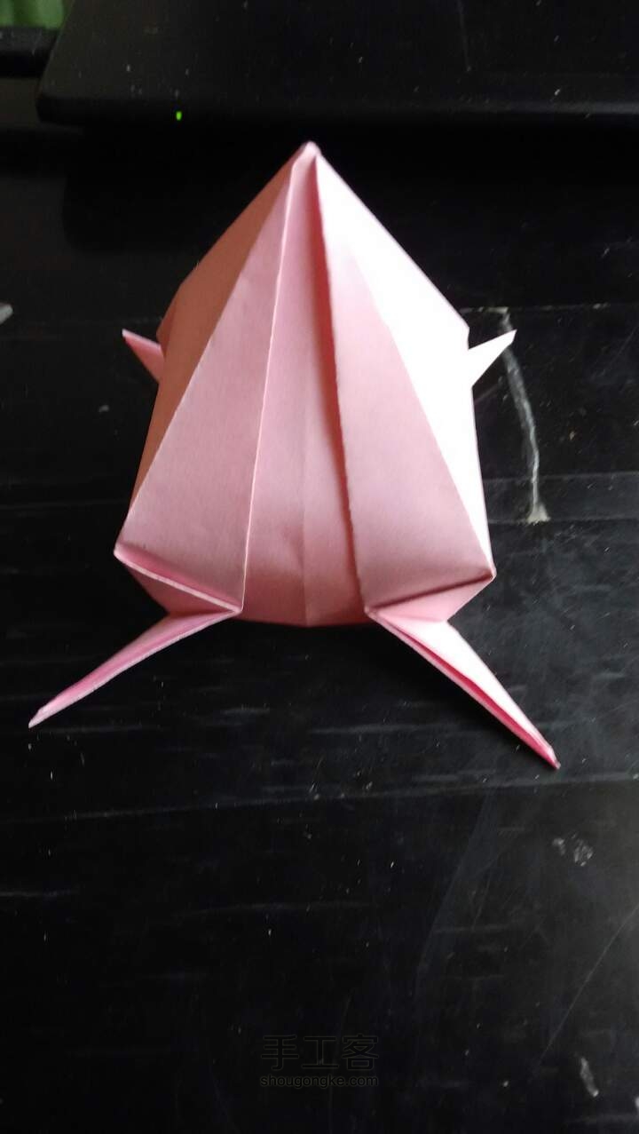 简易桃子 折纸教程 第11步